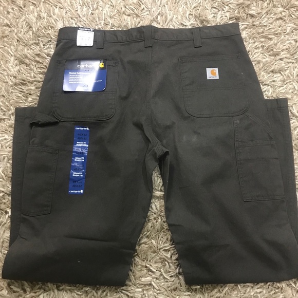 carhartt twill dungaree pants